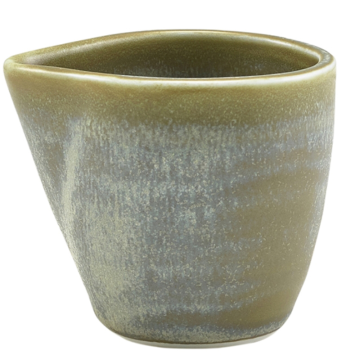 Genware Terra Porcelain Matt Grey Jug 9cl/3oz