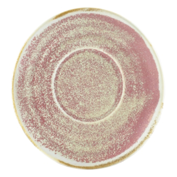 Genware Terra Porcelain Rose Saucer 11.5cm