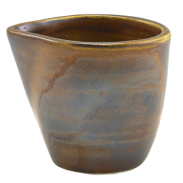 Genware Terra Porcelain Rustic Copper Jug 9cl/3oz