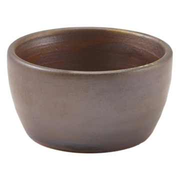Genware Terra Porcelain Rustic Copper Ramekin 13cl/4.5oz
