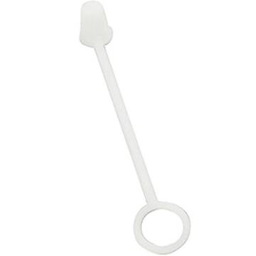 Squeeze Bottle Tethered Cap Natural (Pack 12)