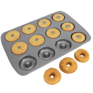 Non Stick 12 Cup Mini Donut Pan (37.3 x 26.1cm / 14.7 x 10.3&quot;)
