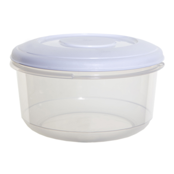 Whitefurze Round Food Storage Box / Container 1 Litre