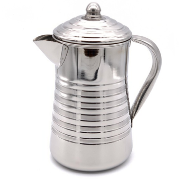 Silverline Stainless Steel Water Jug with Lid 2 Litre