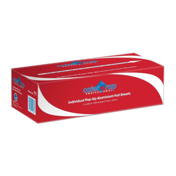 Caterwrap Foil Sheet 27cm x 30cm x 12mu (Pack 500)
