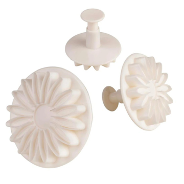Tala Sunflower Plunger Cutters Set of 3