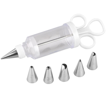Tala Icing Syringe Set with 6 Nozzlels