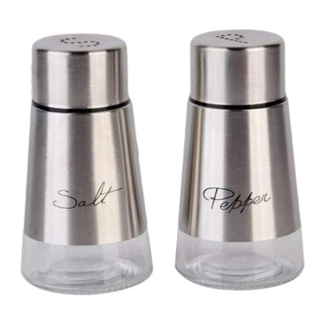 Royal Cuisine Salt &amp; Pepper Set Silver