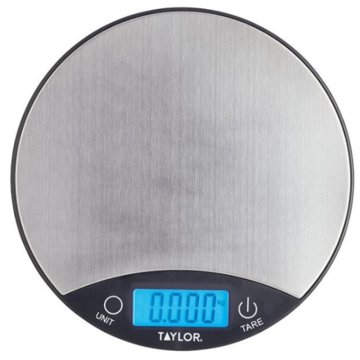 Taylor Pro Digital Dual 5Kg Kitchen Scale Black &amp; Silver