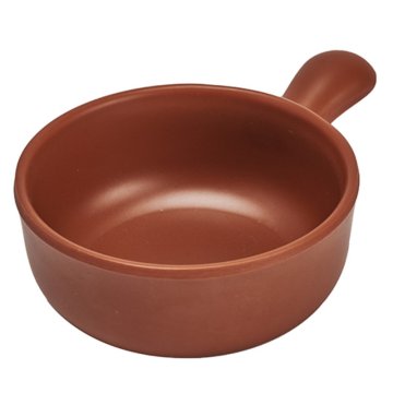 Melamine Handled Ramekin / Scoop Terracotta 7.5cm