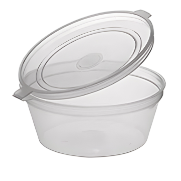Majestic Hinged Sauce Container 2oz (Pack 50)