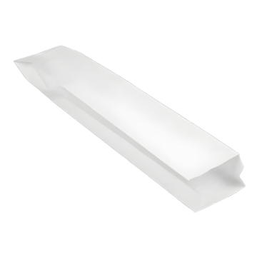 White Paper Panini/Baguette Bag 4 x 6 x 14&quot; (Pack 1000)