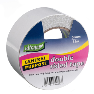 Ultratape Double Sided Tape 50mm x 33 metre