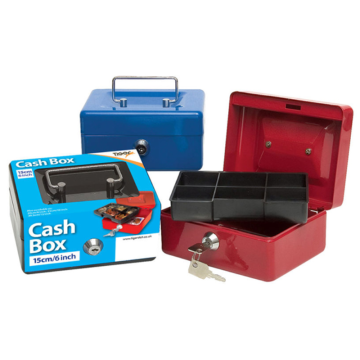 Tiger Cash Box 15cm/6inch Red
