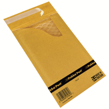 Bubble Lined Envelope Peel &amp; Seal Size B (Pack 10)