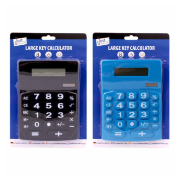 Just Stationery Large Key Desk Calculator 135 x 185mm