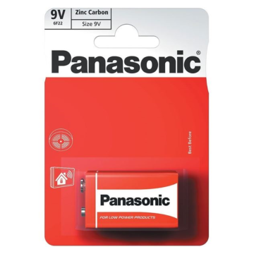 Panasonic Zinc Batteries 9V