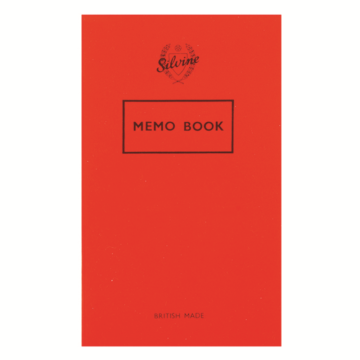 Silvine Iconic Memo Book Lined 158x99mm