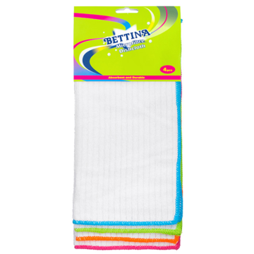 Bettina Microfibre Dishcloths (Pack 4)