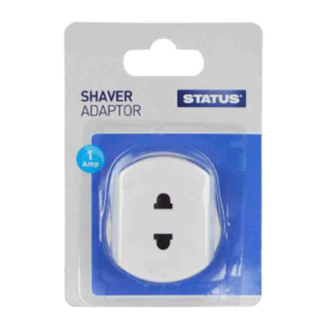 Status 1amp Shaver Adaptor