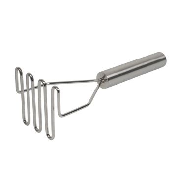 Stainless Steel Square Potato Masher 12&quot;