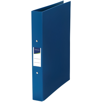 Lyreco 2 O-Ring A4 Ring Binder Blue