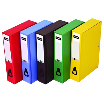 Lyreco Foolscap Box File Black