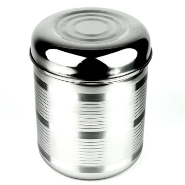 Stainless Steel Tall Storage Container No22 / 24 x 29cm 13 Litre