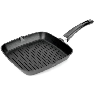 Non Stick Aluminium Square Grill Pan 24cm
