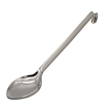 Stainless Steel Serving Spoon with Hook End 17&quot;
