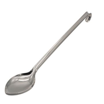 Stainless Steel Serving Spoon with Hook End 19&quot;