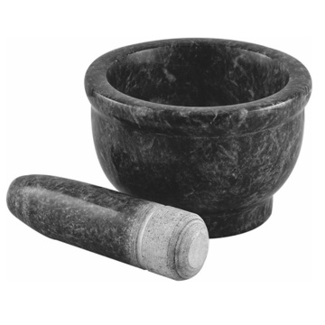 Royal Cuisine 7&quot; Marble Mortar and Pestle