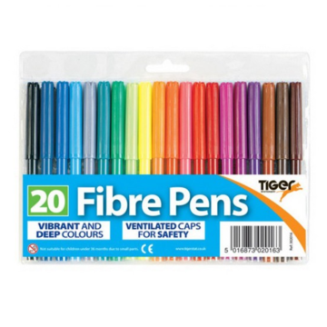 Fibre Colouring Pens