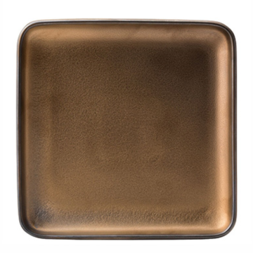Fondant Plate Gold 8&quot; (20cm)