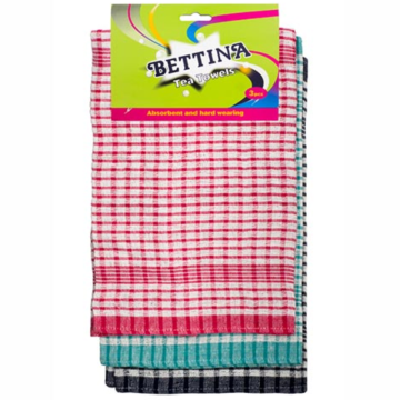 Bettina Cotton Tea Towels (Pack 3)