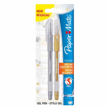 Paper Mate Gel Pen PM300 (Pack 2)