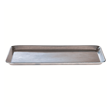 Antique Steel Rectangular Tray 30 x 21cm / 12&quot; x 8.25&quot;