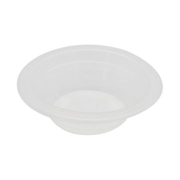 Reusable Clear Plastic Bowl 12oz / 15cm (Pack 40)