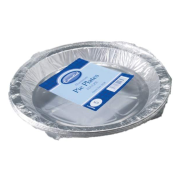 Essential Aluminium Pie Plates 22cm (Pack 5)