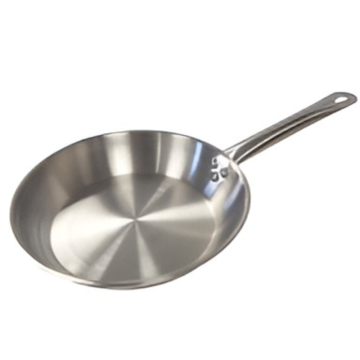 Professional Stainless Steel Frying Pan 9.5&quot;, 24cm
