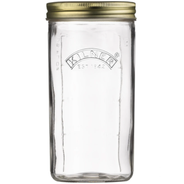 Kilner Wide Mouth Preserve Jar 1 Litre