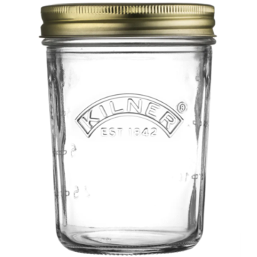 Kilner Wide Mouth Preserve Jar 0.35 Litre