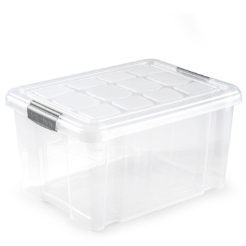 Plasticforte Multipurpose Storage Container with Clip Lid 16 Litres