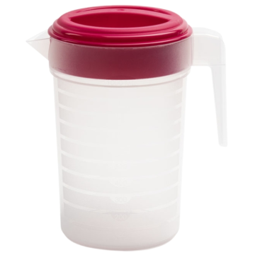Plasticforte Water Jug with Lid 2 Litre