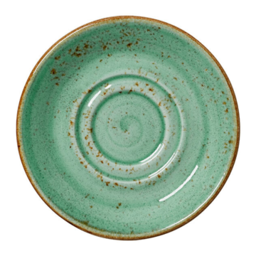 Steelite Craft Aqua Double Well Saucer 5.75&quot; / 14.5cm