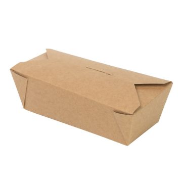 Kraft Food Carton No 6a, 155 x 66 x 55mm 739ml / 26oz (Pack 75)