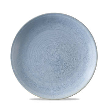 Dudson Evo Azure Coupe Plate 9&quot; (Pack 6)