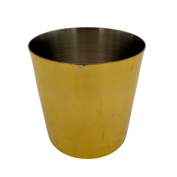 Gold Plated Serving Cup 8.5 x 8.5cm