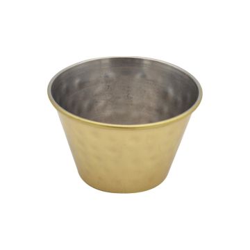 Gold Plated Hammered Ramekin 114ml / 4oz