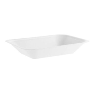 Bagasse 7&quot; Chip Tray (Pack 125)